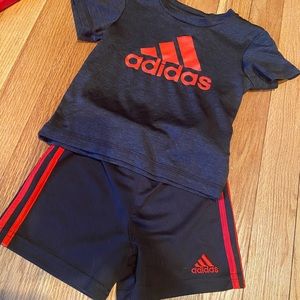Adidas shorts outfit